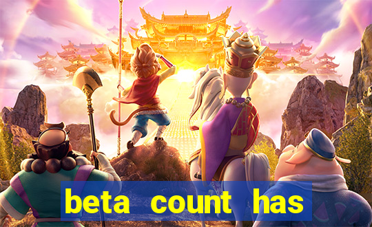 beta count has changed pt br